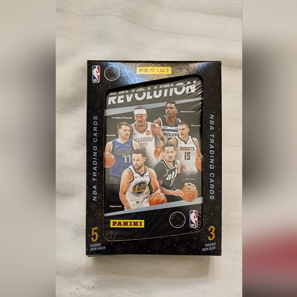 Panini Revolution NBA Trading Cards - Black and Silver